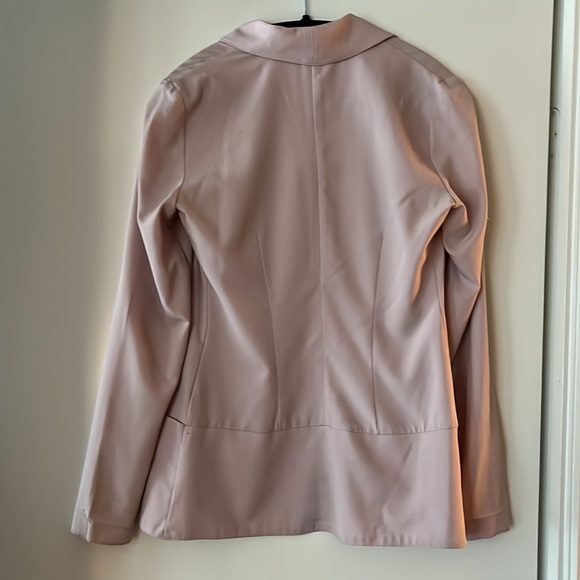Blush Dynamite Shirt Blazer (Small) - Picture 2 of 5